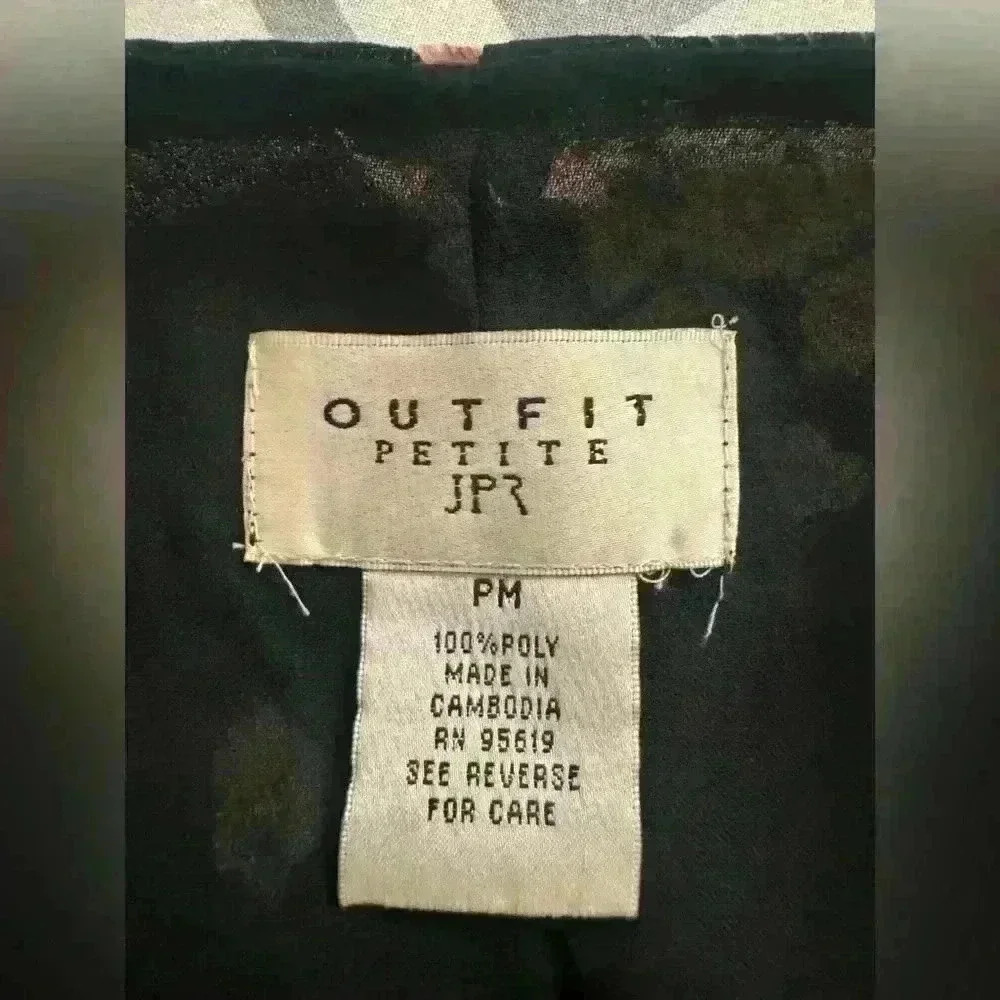 Women’s Long Black Outfit Petite Dress - Picture 5 of 8